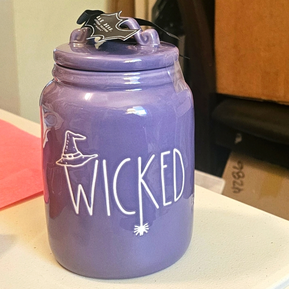 Rae Dunn Halloween cannister